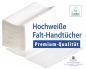 Preview: Falthandtücher V-Falz 2-lagig hochweiß