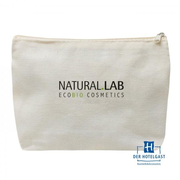 Preview: NATURAL.LAB Canvas Kosmetikbeutel »32ml M«