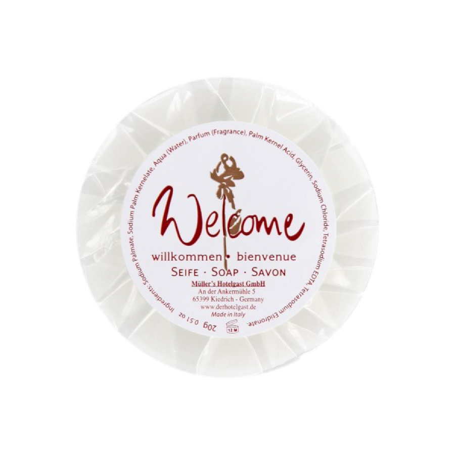 Gästeseife 20g in Plissee
