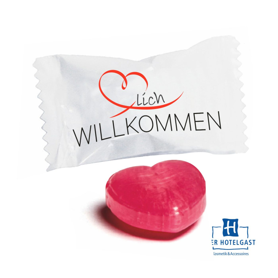 Hotel Herz-Bonbon »Herzlich Willkommen«